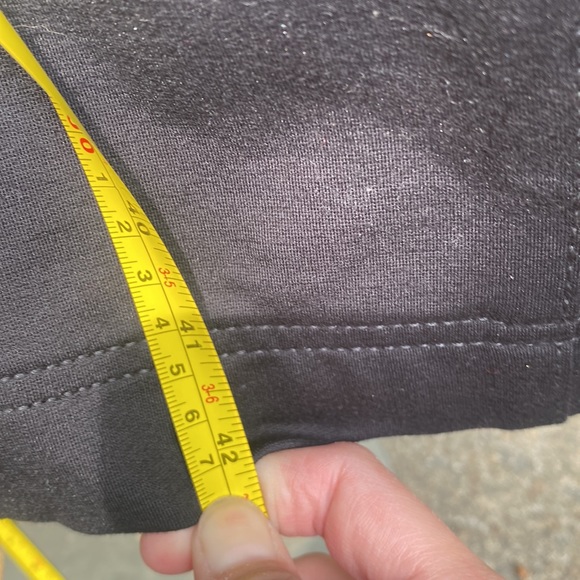 Jessica Simpson Black Flare Dress pants size 4/27 Black - Picture 7 of 8